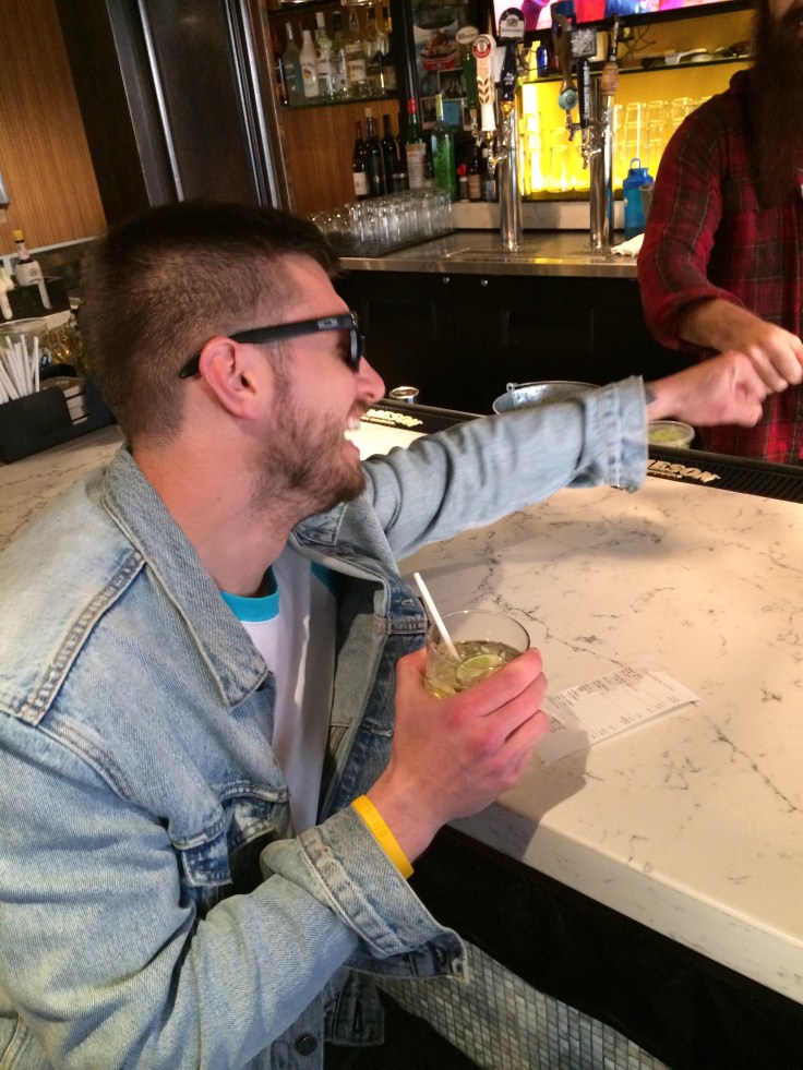 Bo Moneyy; fist bump