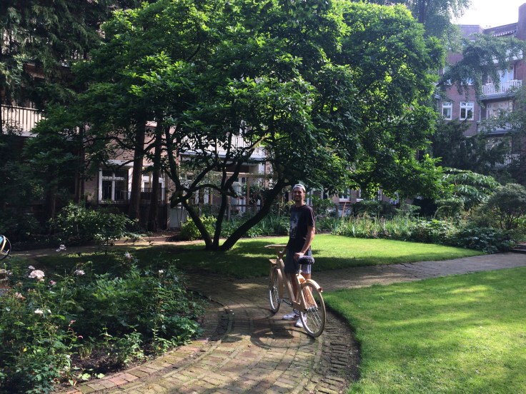 Amsterdam bike in park