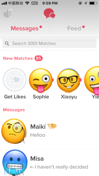 3,000 Tinder Matches
